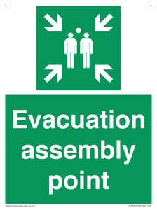 Evacuation assembly point